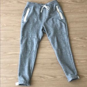 On the byas men’s joggers!